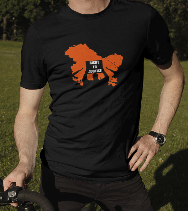 Vivek Ranjan Agnihotri Right To Justice Genocide Akshay Dhanak Kashmir Map T-Shirt