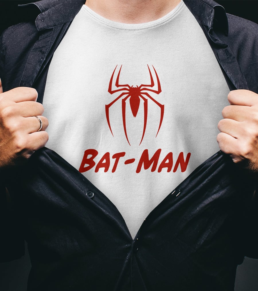 Raimi Batman Spider Logo Mashup T-Shirt