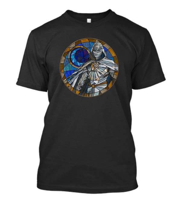 Disney Marvel Moon Knight Stained Glass Hottopic Moon T-Shirt