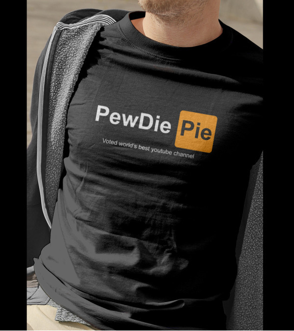 PewDiePie Voted World's Best YouTube Channel T-Shirt
