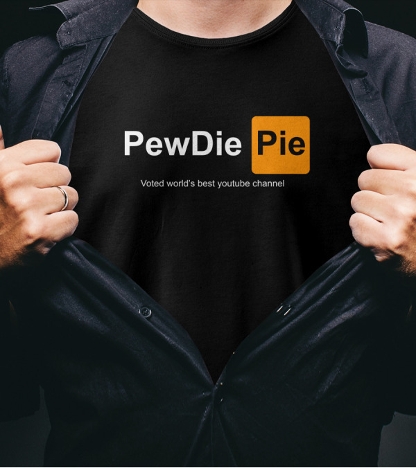 PewDiePie Voted World's Best YouTube Channel T-Shirt