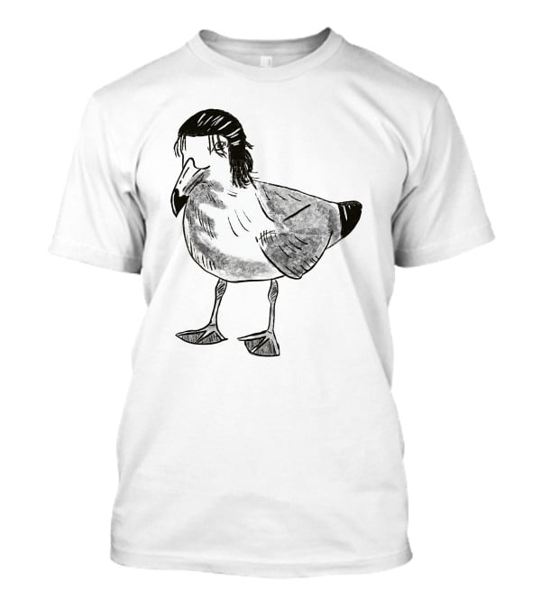 Eren Yeager Seagull Toast Guy Bird Anime Meme T-Shirt