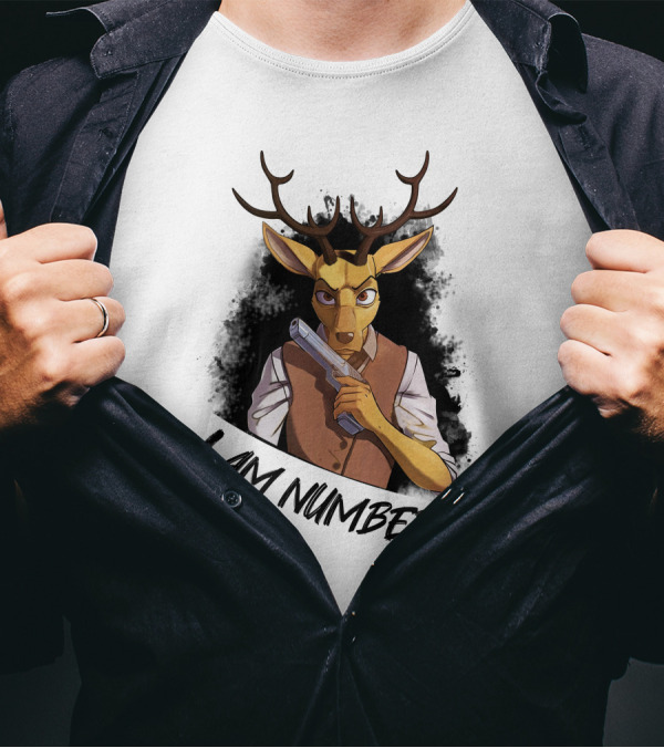 I Am Number 4 Deer Beastars Louis Luisthefoxxo T-Shirt