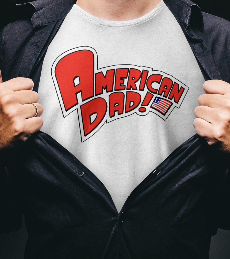 American Dad Flag T-Shirt