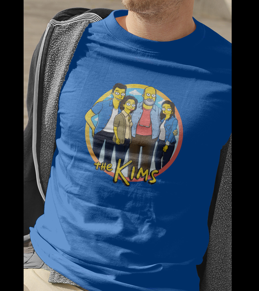 The Kims Simpsonized Parody Of Kim's Convenience Family T-Shirt