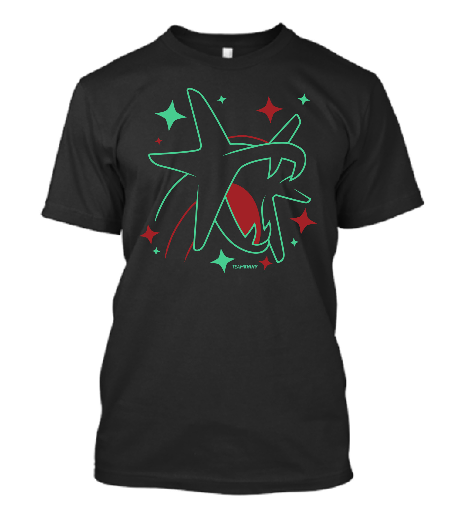 Adrive Merchland Team Shiny 373 Starry Neon Rayquaza T-Shirt