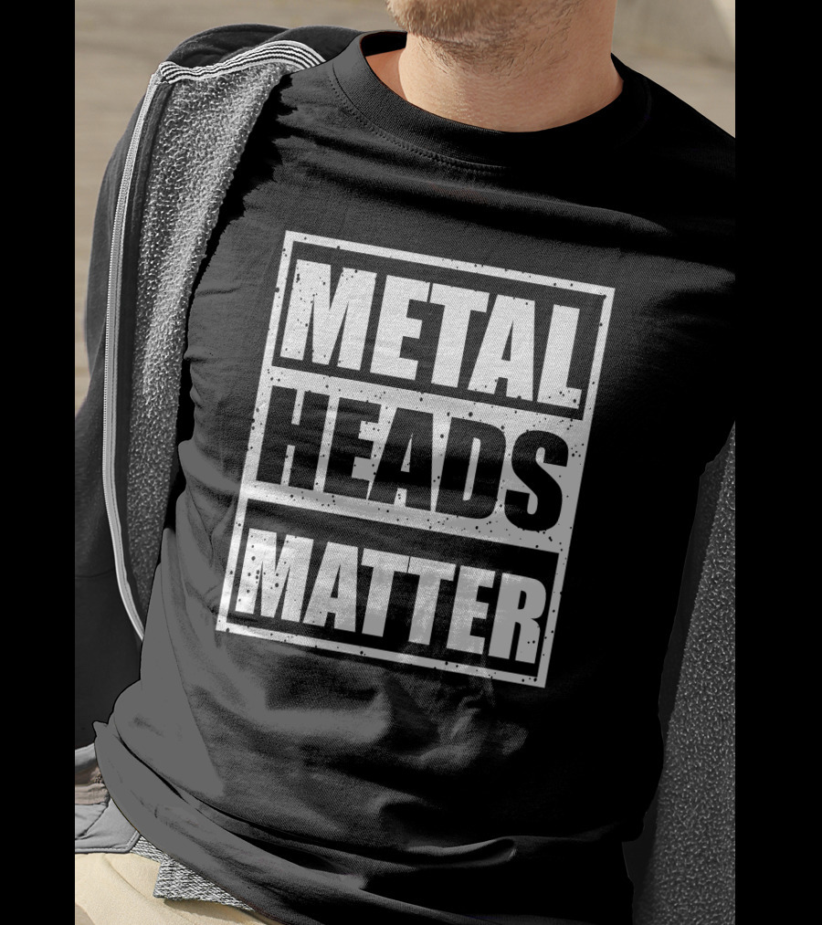 Metalheads Matter Mano Cornuta Rock Bassist Essentials T-Shirt