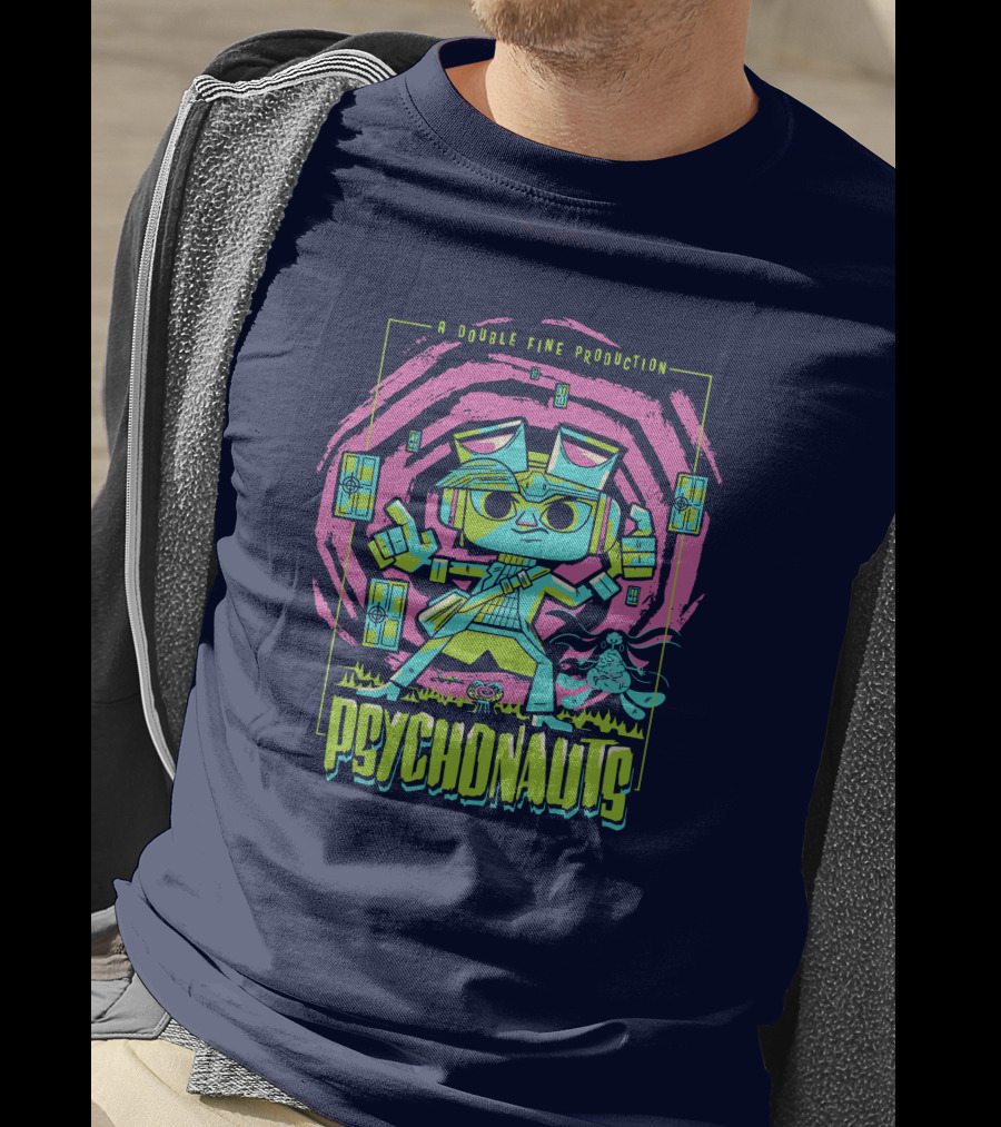 Psychonauts A Double Fine Production T-Shirt