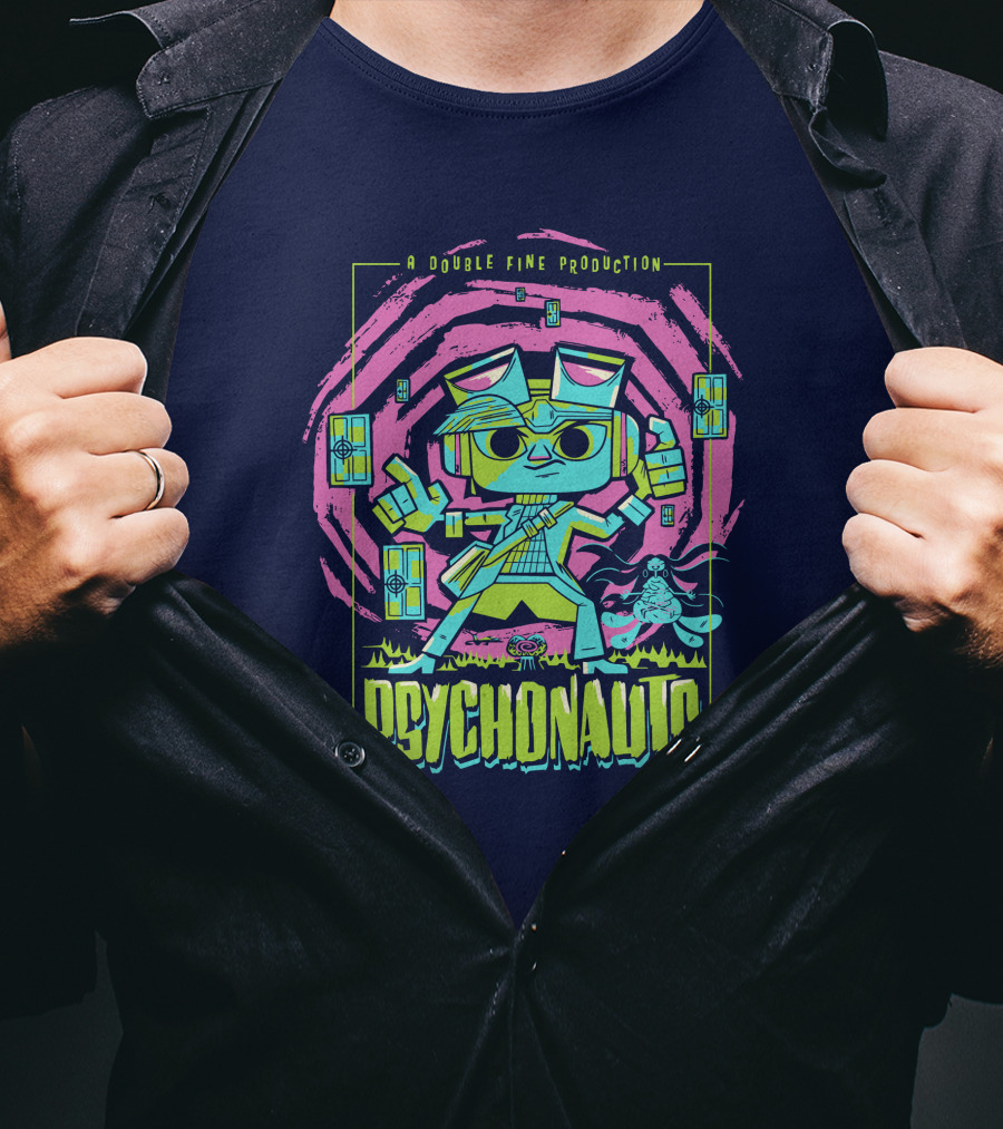 Psychonauts A Double Fine Production T-Shirt