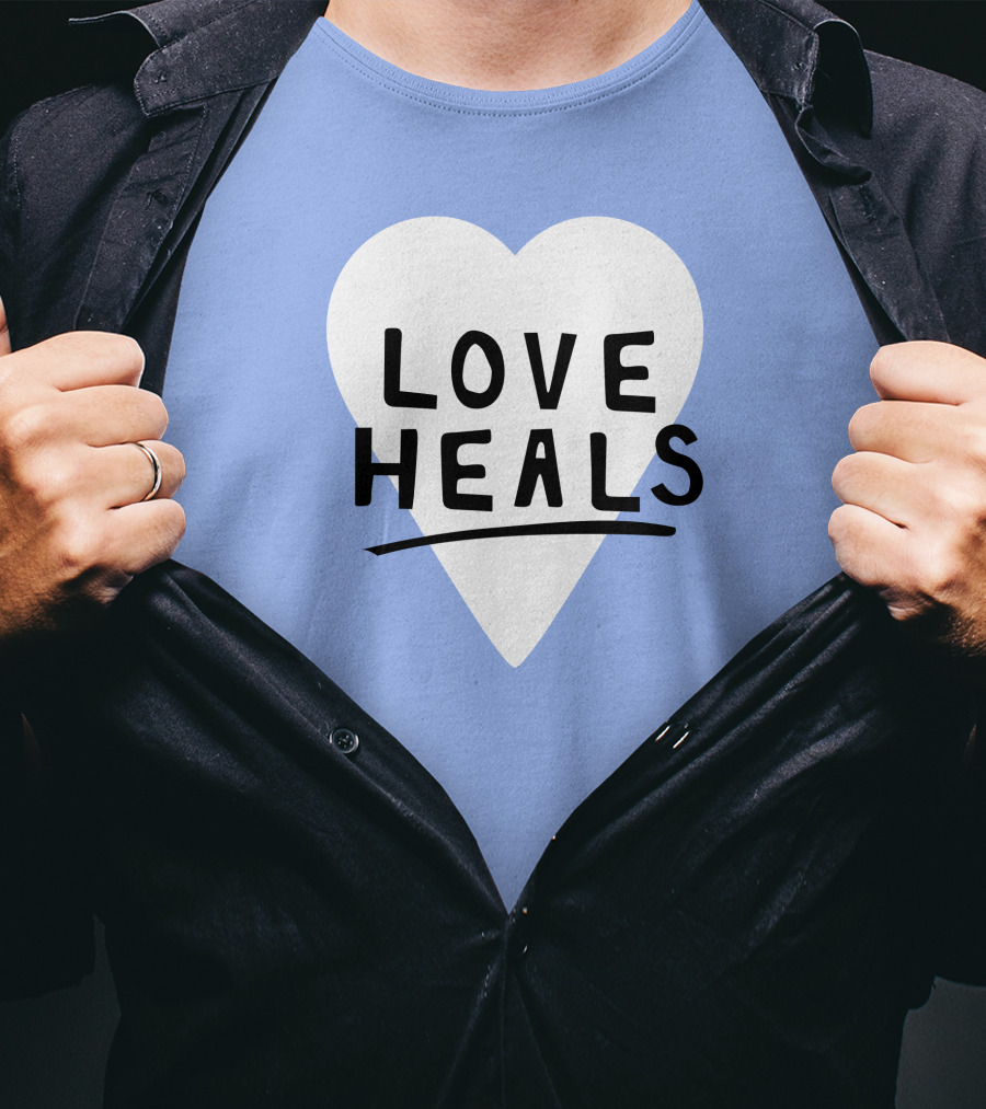 Bench Shop Love Heals Heart T-Shirt