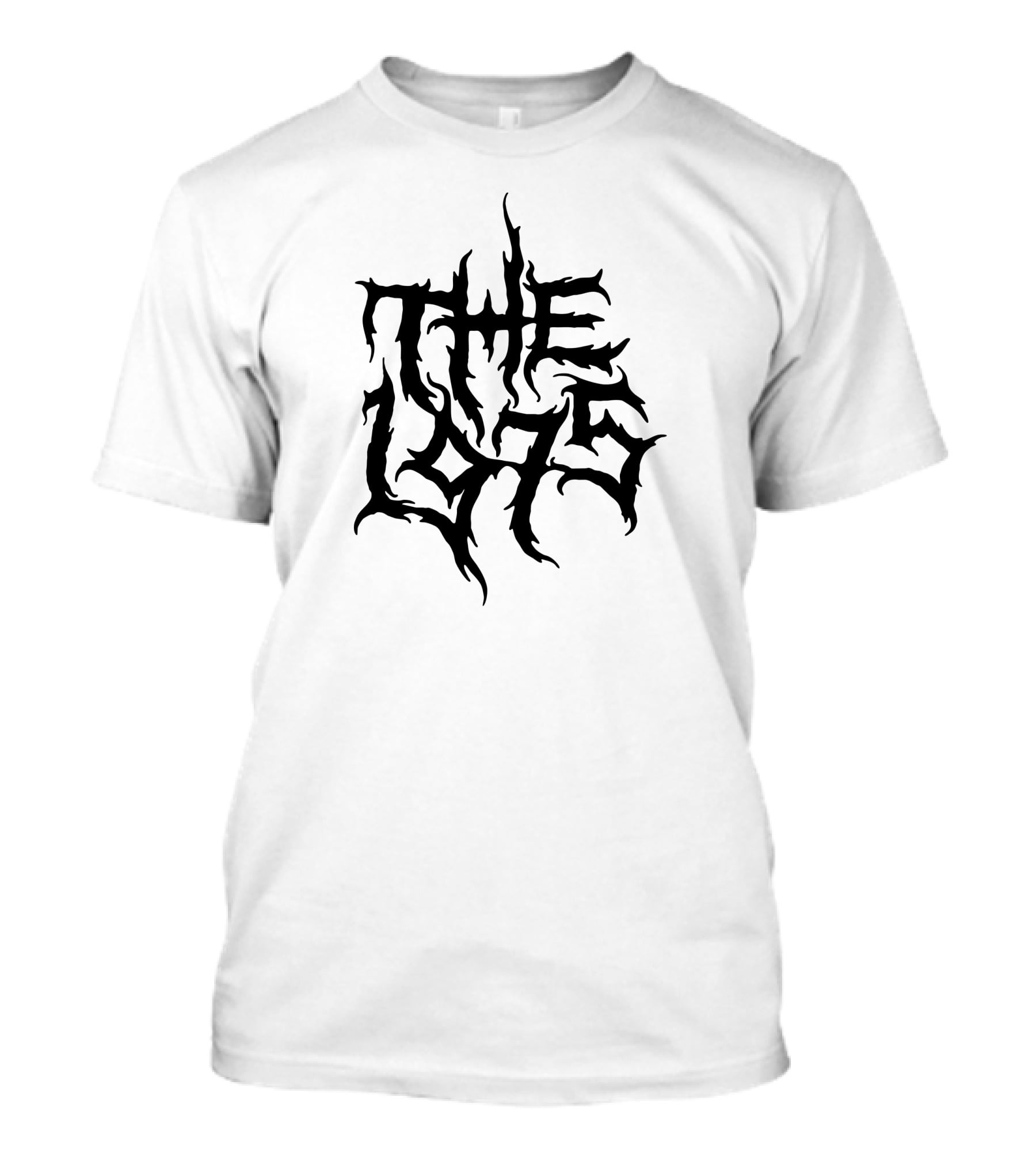 The 1975 Metal Style Text Merch T-Shirt