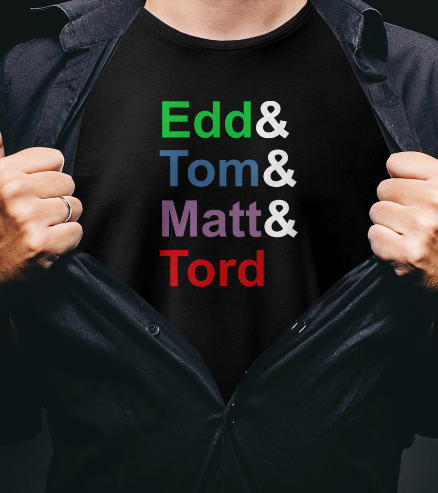 Eddsworld Store Edd And Tom And Matt And Tord Ampersand T-Shirt