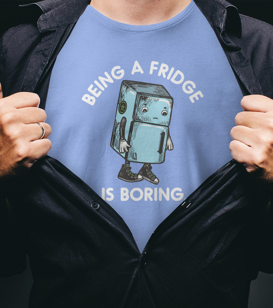 Rooster Teeth Achievement Hunter Being A Fridge Is Boring T-Shirt