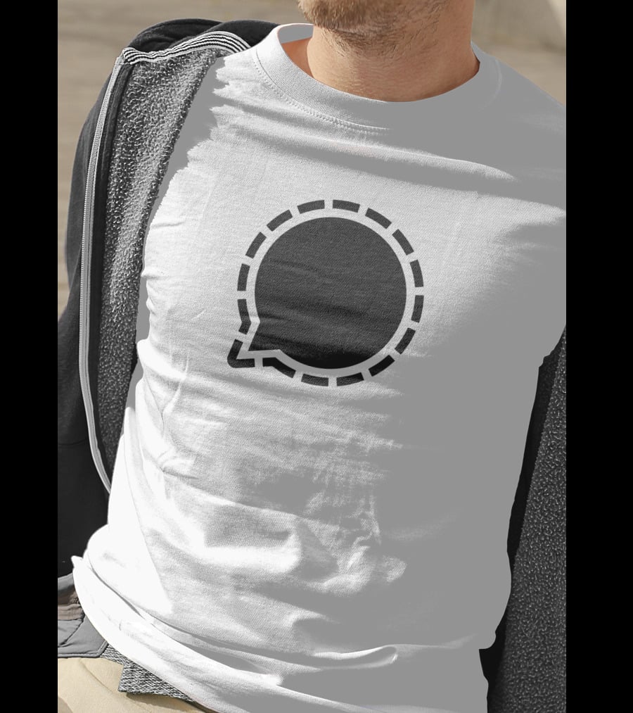 Signal Messenger Logo Bubble Chat T-Shirt