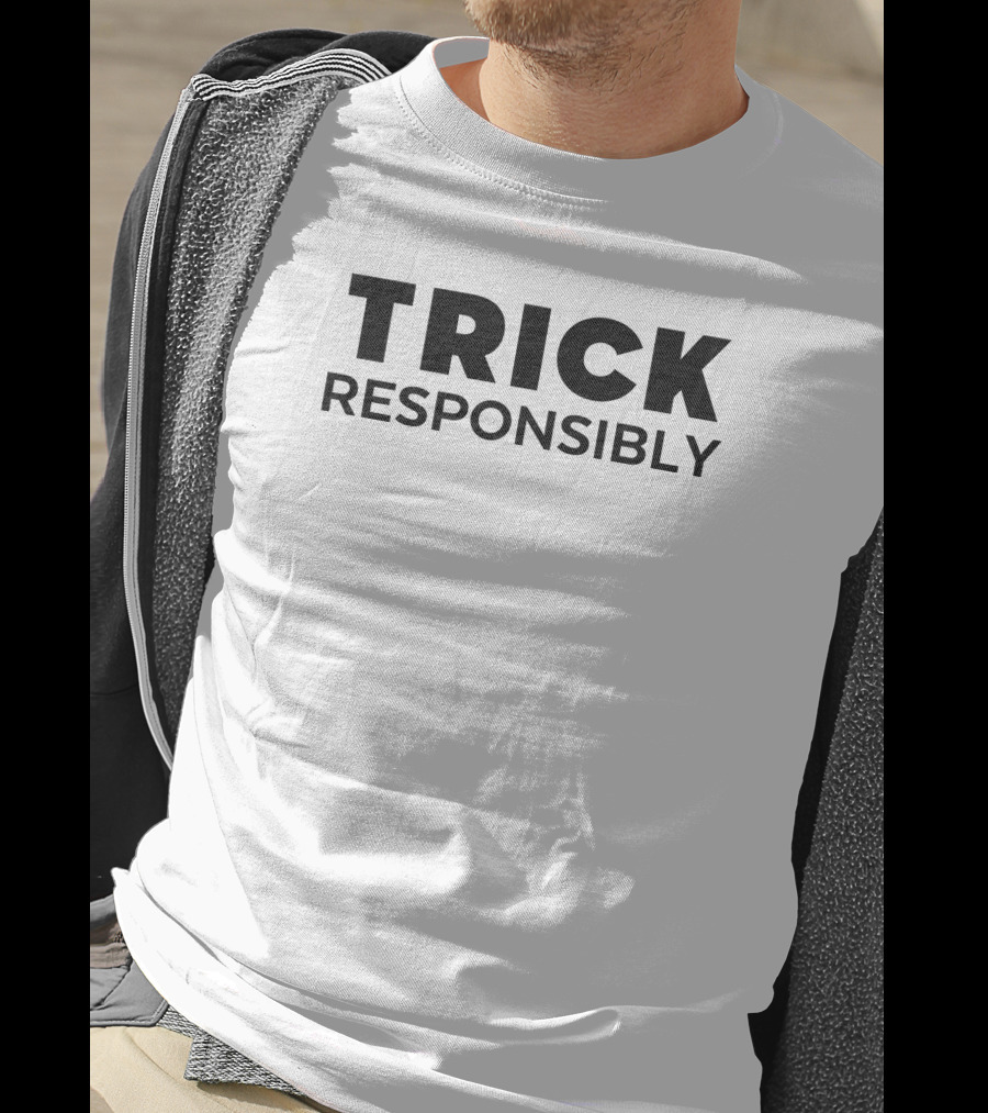 Crumbl Cookies Trick Responsibly Halloween T-Shirt
