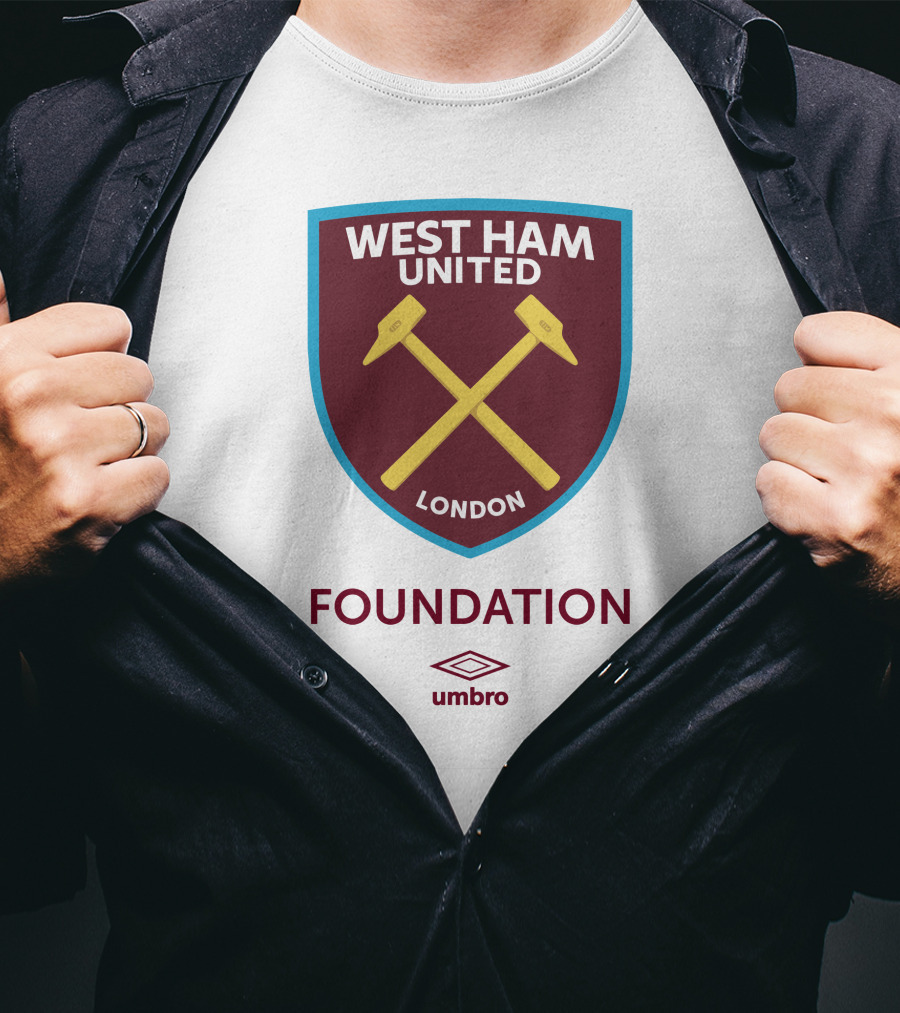 West Ham United London Foundation Umbro Crest T-Shirt