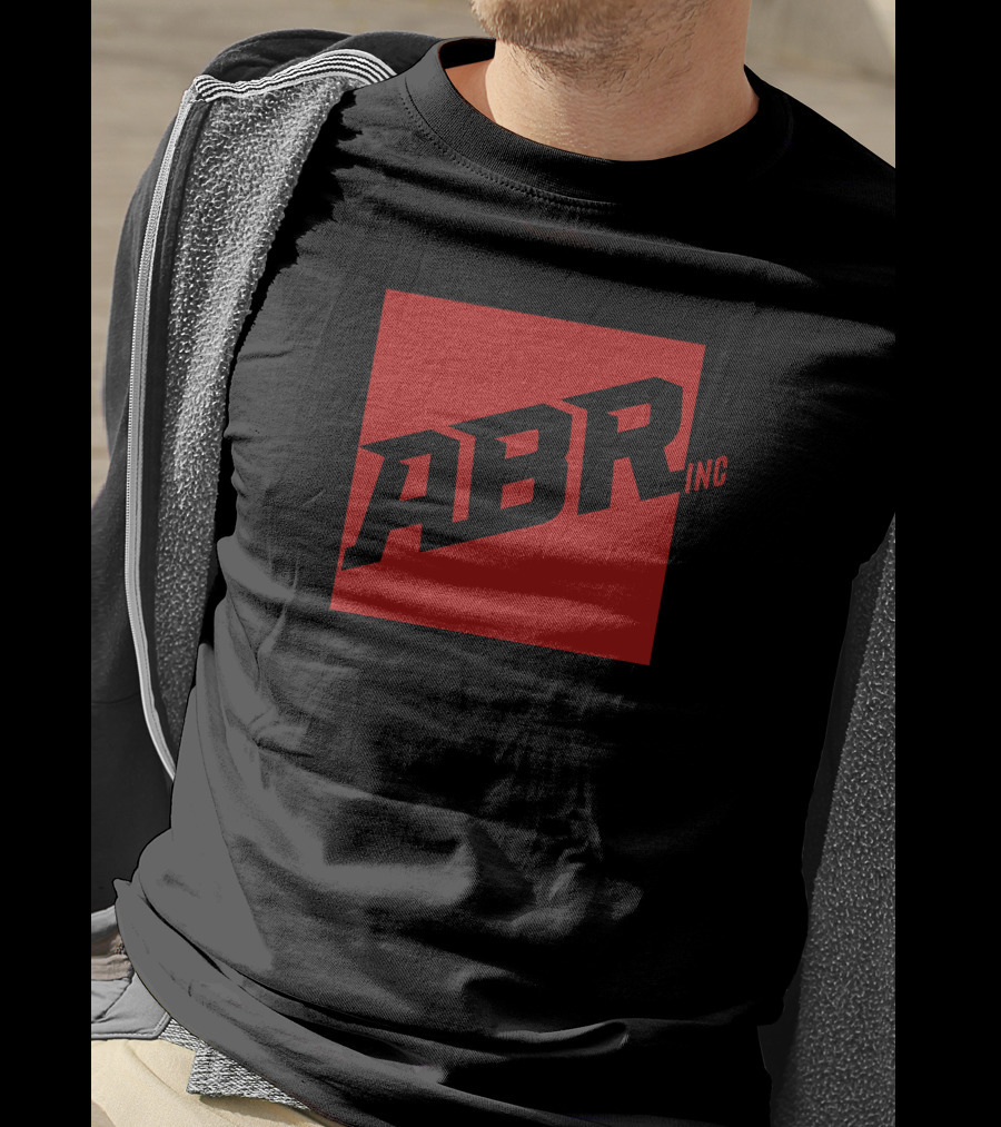 Abrinc Shop Red And Black ABR Inc Alex Bowman Racing T-Shirt