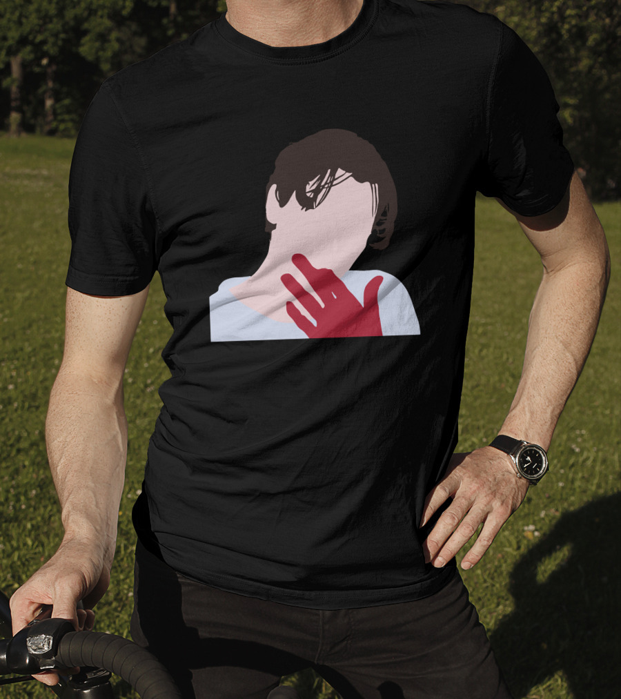 Billy Loomis Graphic Red Hand Monochrome Face T-Shirt