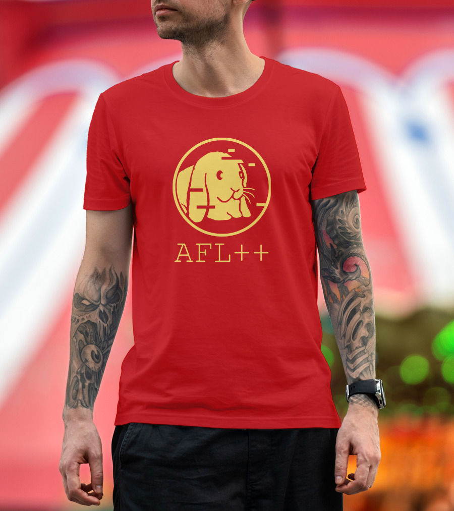 AFLplusplus Advanced Fuzzing League AFL++ Rabbit T-Shirt