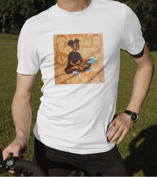Huey Dynamite Screen Time Fine Be Greedier Anime Character Juice Chips T-Shirt