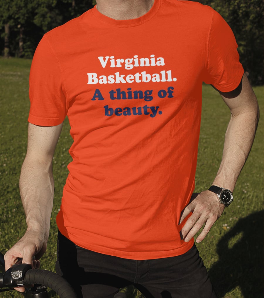Virginia Basketball A Thing Of Beauty Orange T-Shirt