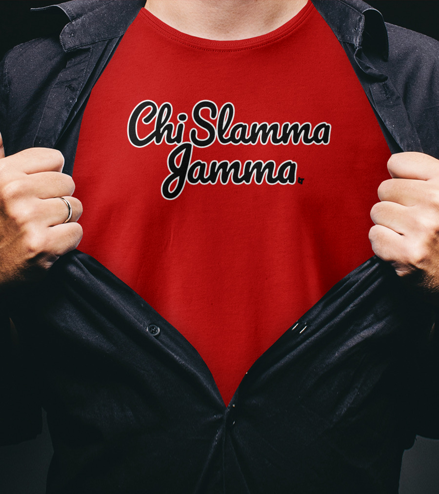 Chi Slamma Jamma The Chicago Basketball T-Shirt
