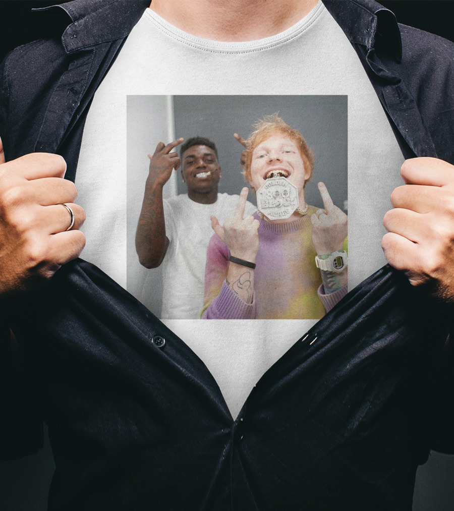 Rap TV Kodak Black Ed Sheeran Collaboration Moment T-Shirt