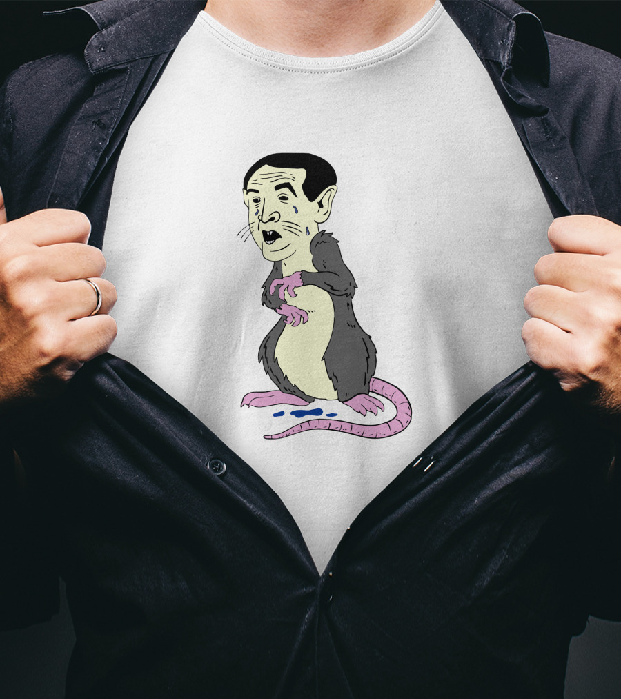 Big Cat Barstool Bench Mob K Rat Character T-Shirt