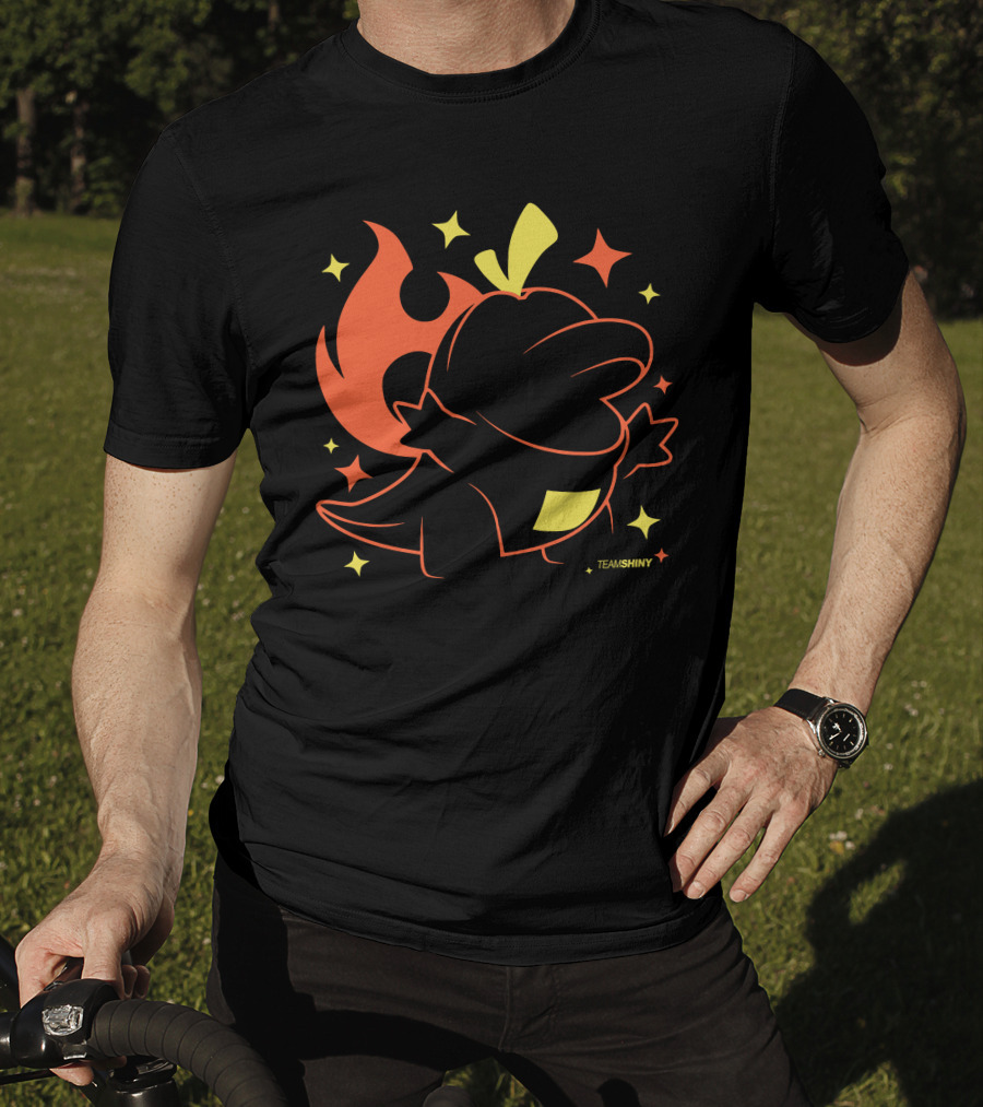 Fuecoco Team Shiny Fire Croc Merch Land Adrive Tk T-Shirt