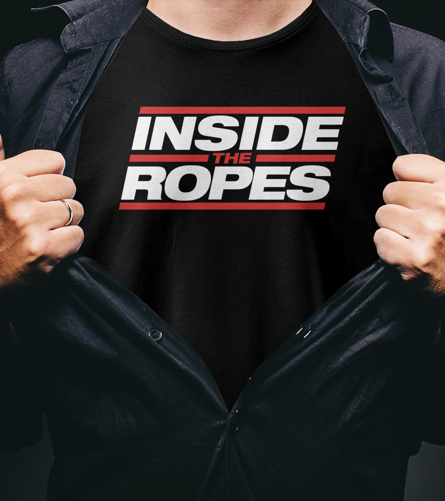 Inside The Ropes Itrwrestling Store Branding T-Shirt