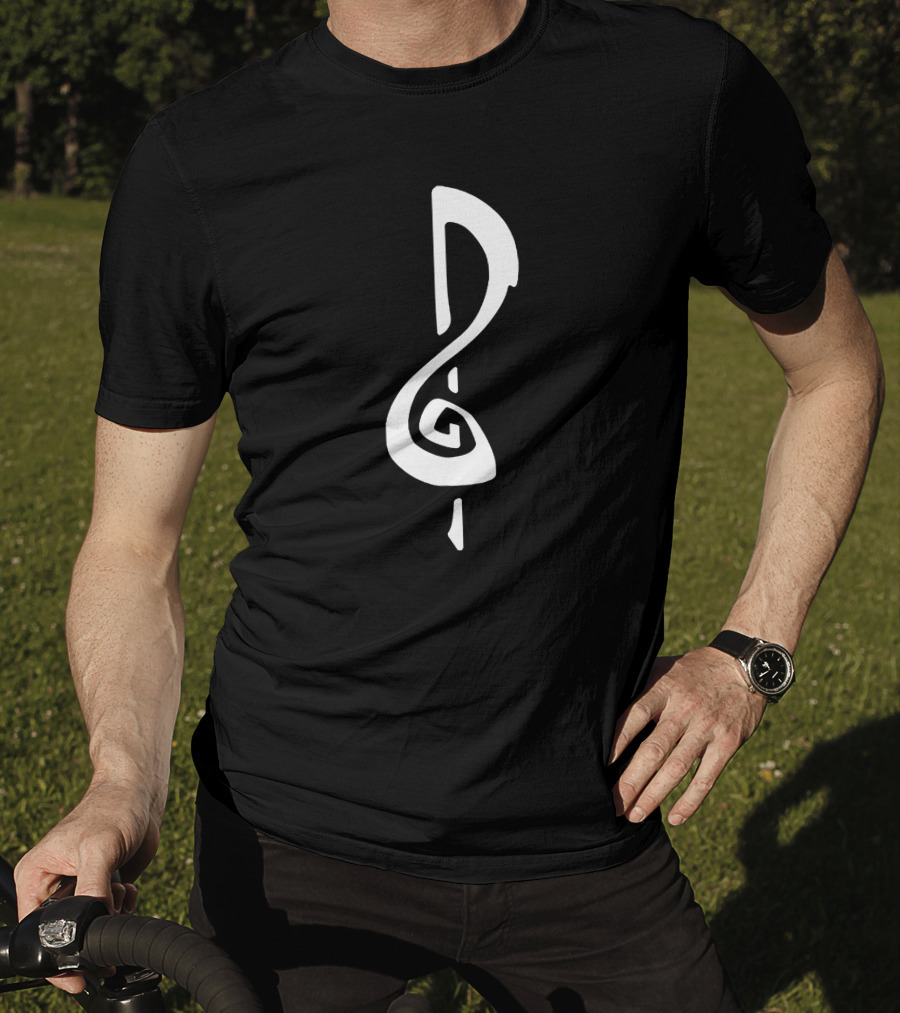 Robaroba Soundfall Treble Clef T-Shirt