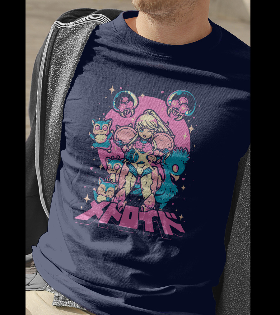 Metroid Yetee Store Save The Animals Pixel T-Shirt