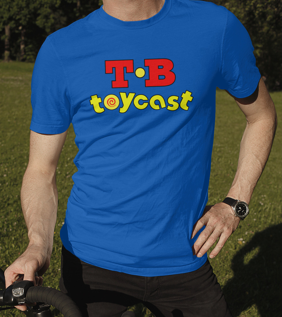 T.B Toycast Vibrant Logo Design From What A Maneuver Shop T-Shirt