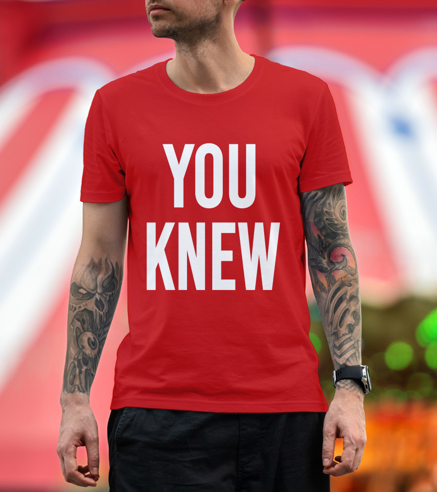 Madison Shanley You Knew Kp Kaylamarie Red T-Shirt