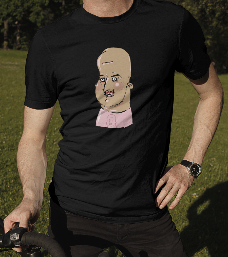 Zogi Corp Store The Critique Jhonen Vasquez Andrew Bell Character With Cartoon Face T-Shirt