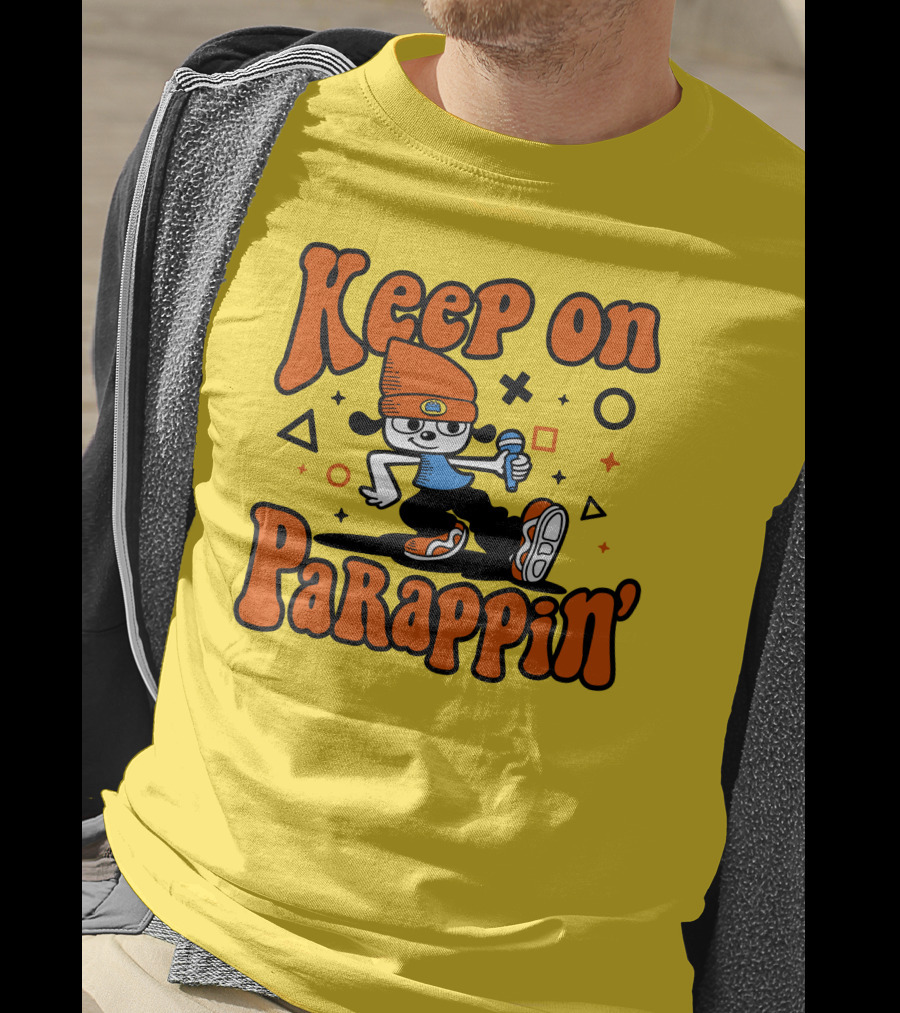 Keep On Parappin' PaRappa The Rapper T-Shirt