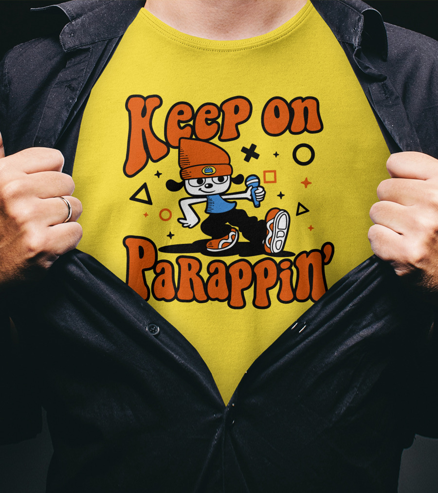 Keep On Parappin' PaRappa The Rapper T-Shirt
