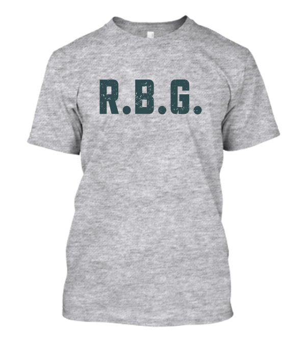 R.B.G. Ruth Bader Ginsburg Iconic T-Shirt