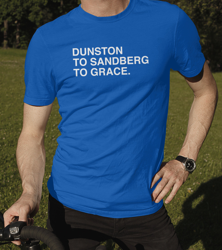 Duston To Sandberg To Grace Iconic Baseball Trio T-Shirt