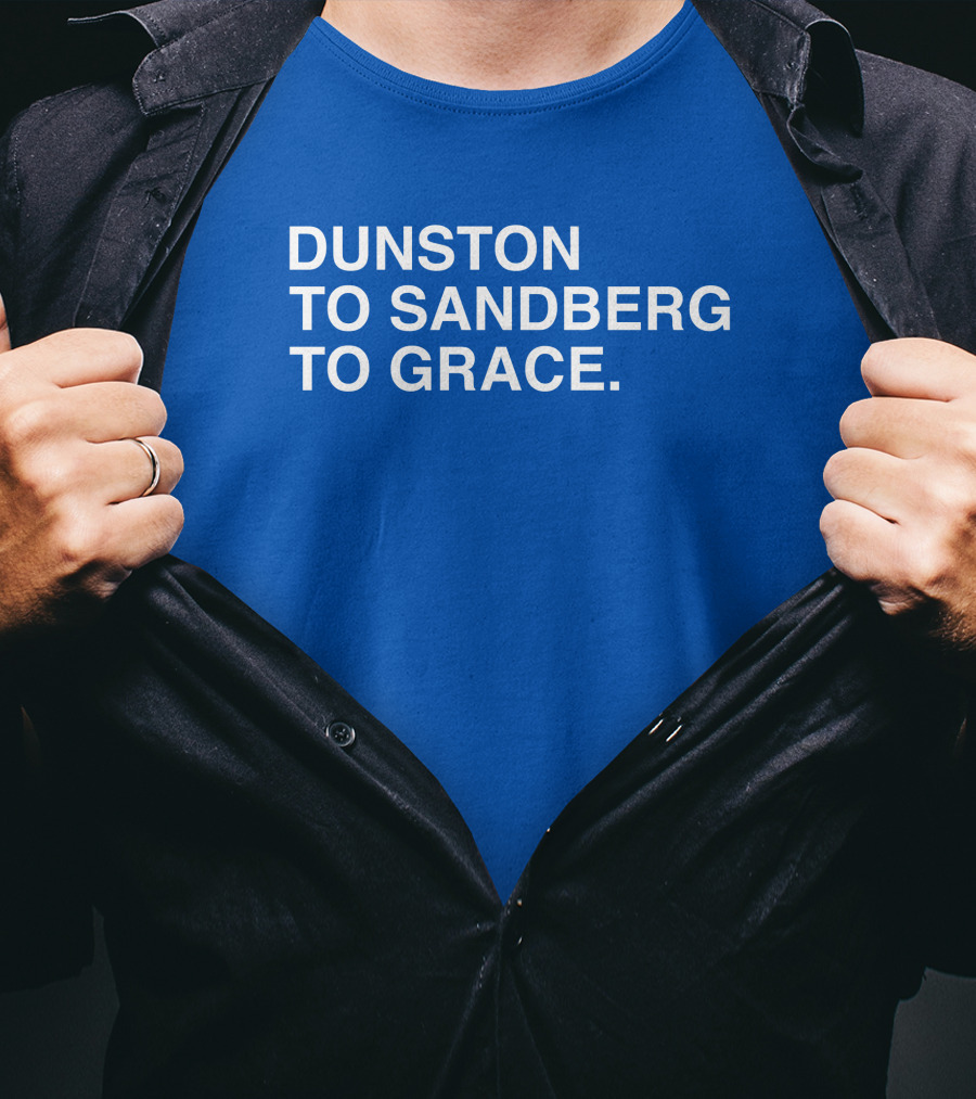 Duston To Sandberg To Grace Iconic Baseball Trio T-Shirt