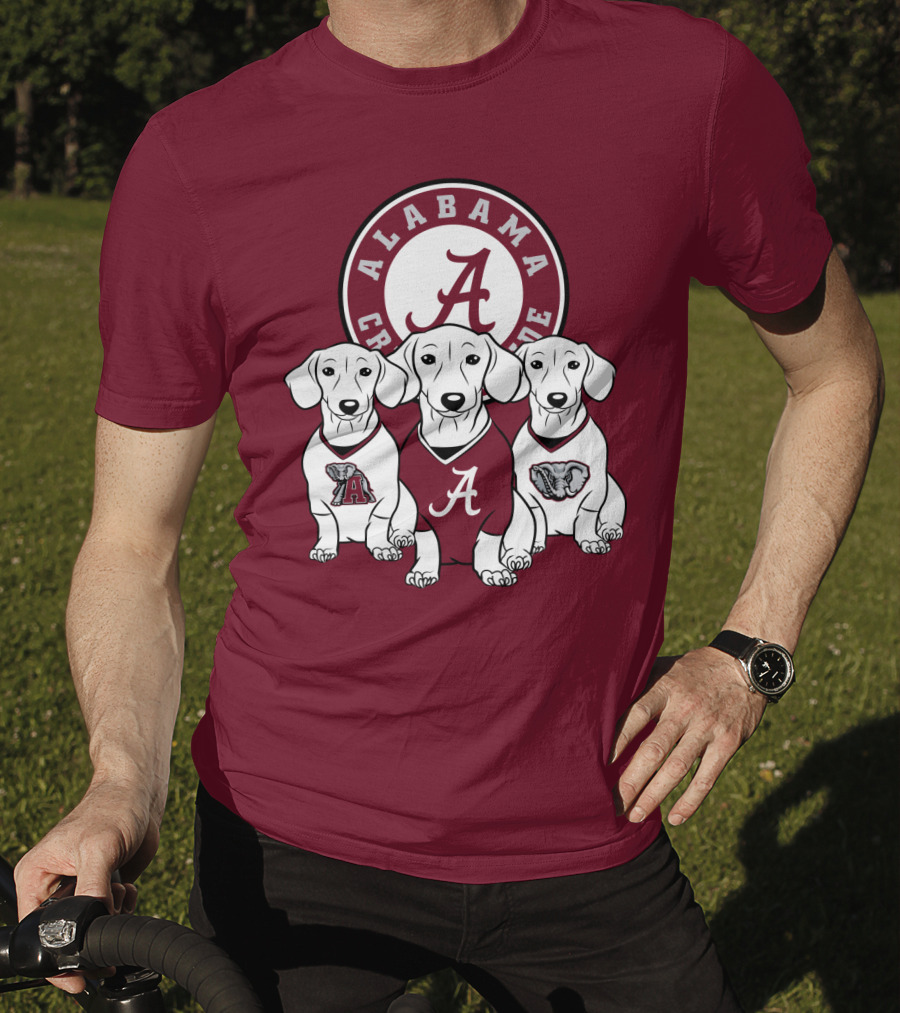 Alabama Crimson Tide Dogs T-Shirt