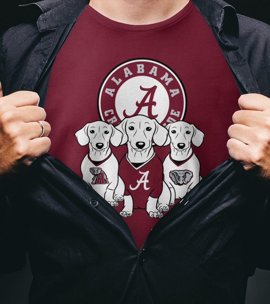 Alabama Crimson Tide Dogs T-Shirt
