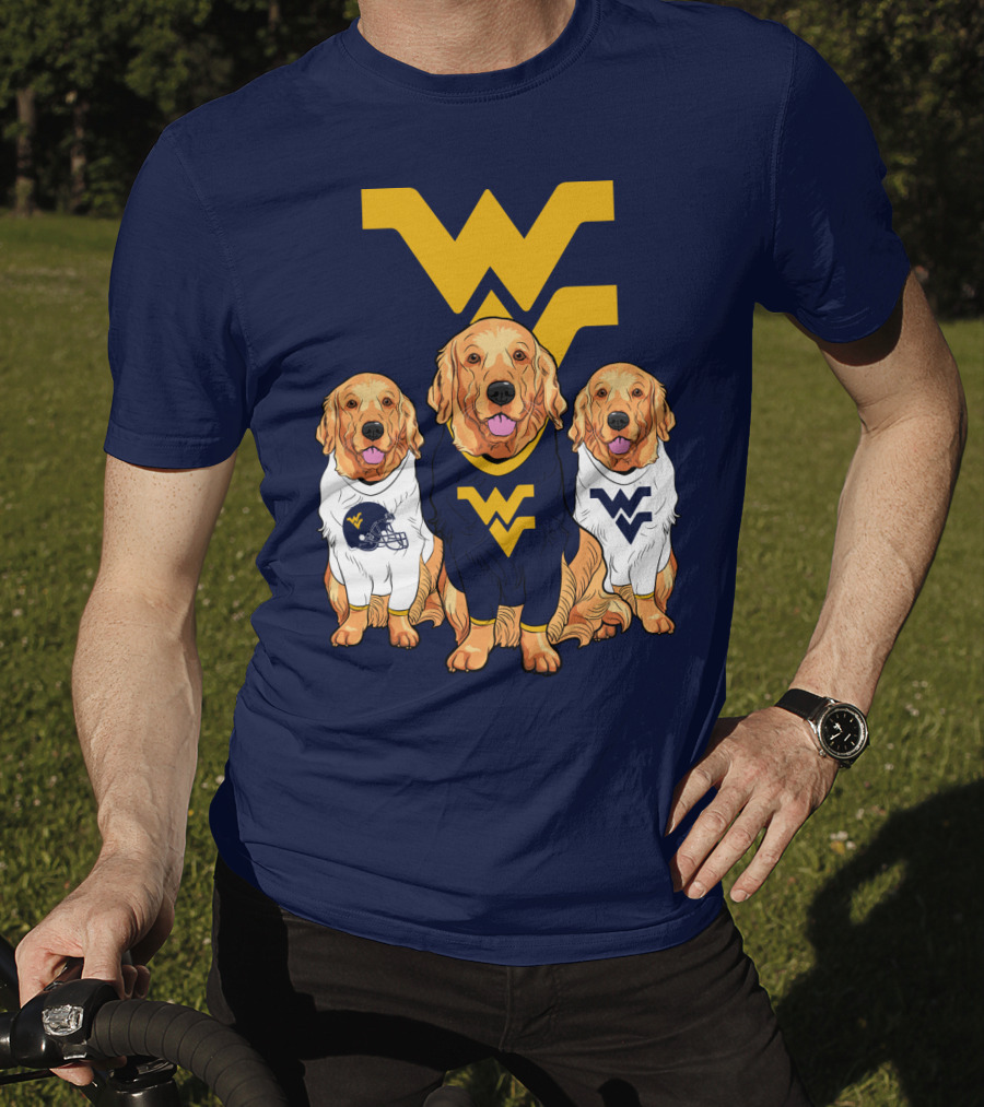 Wv Golden Retrievers In Team Gear T-Shirt