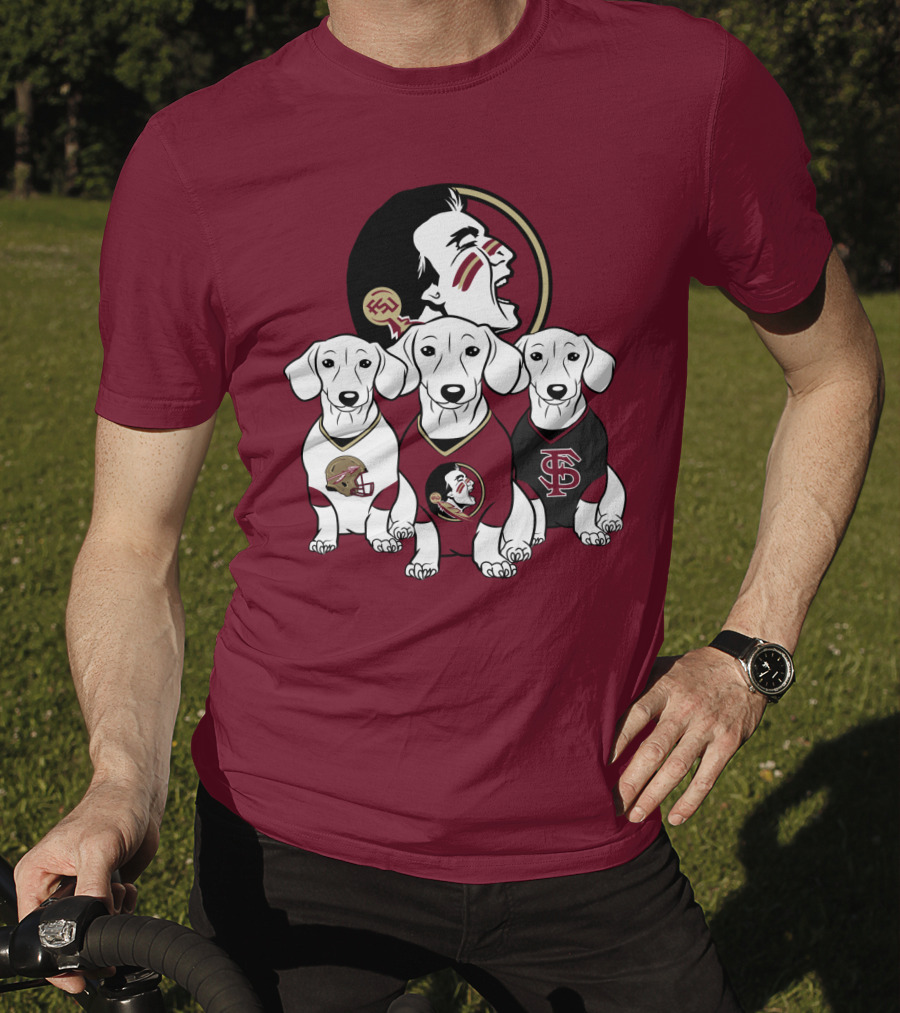 Florida State Seminoles Dogs T-Shirt
