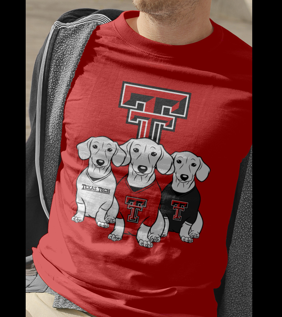 Texas Tech Tt Logo Dogs T-Shirt