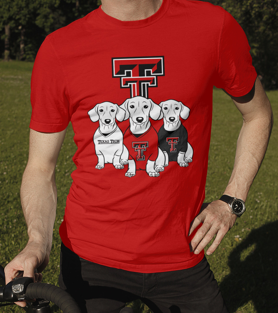 Texas Tech Tt Logo Dogs T-Shirt