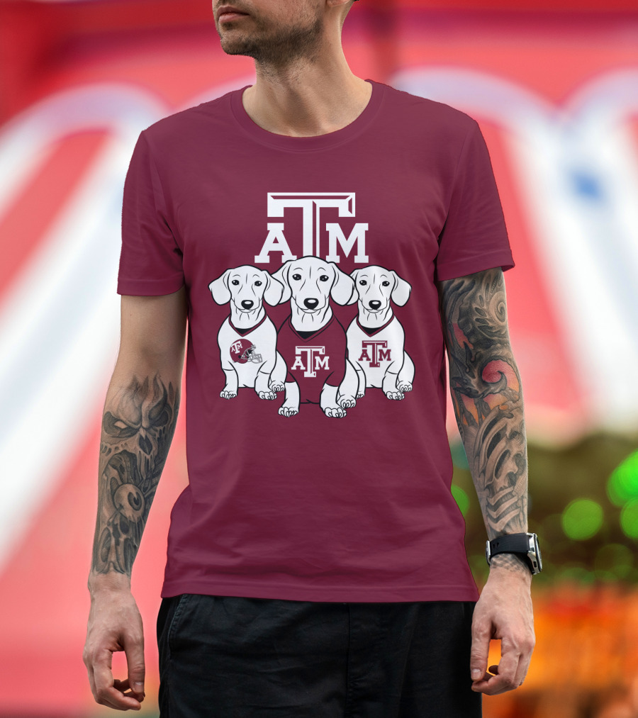 Texas A&M Dog Trio T-Shirt