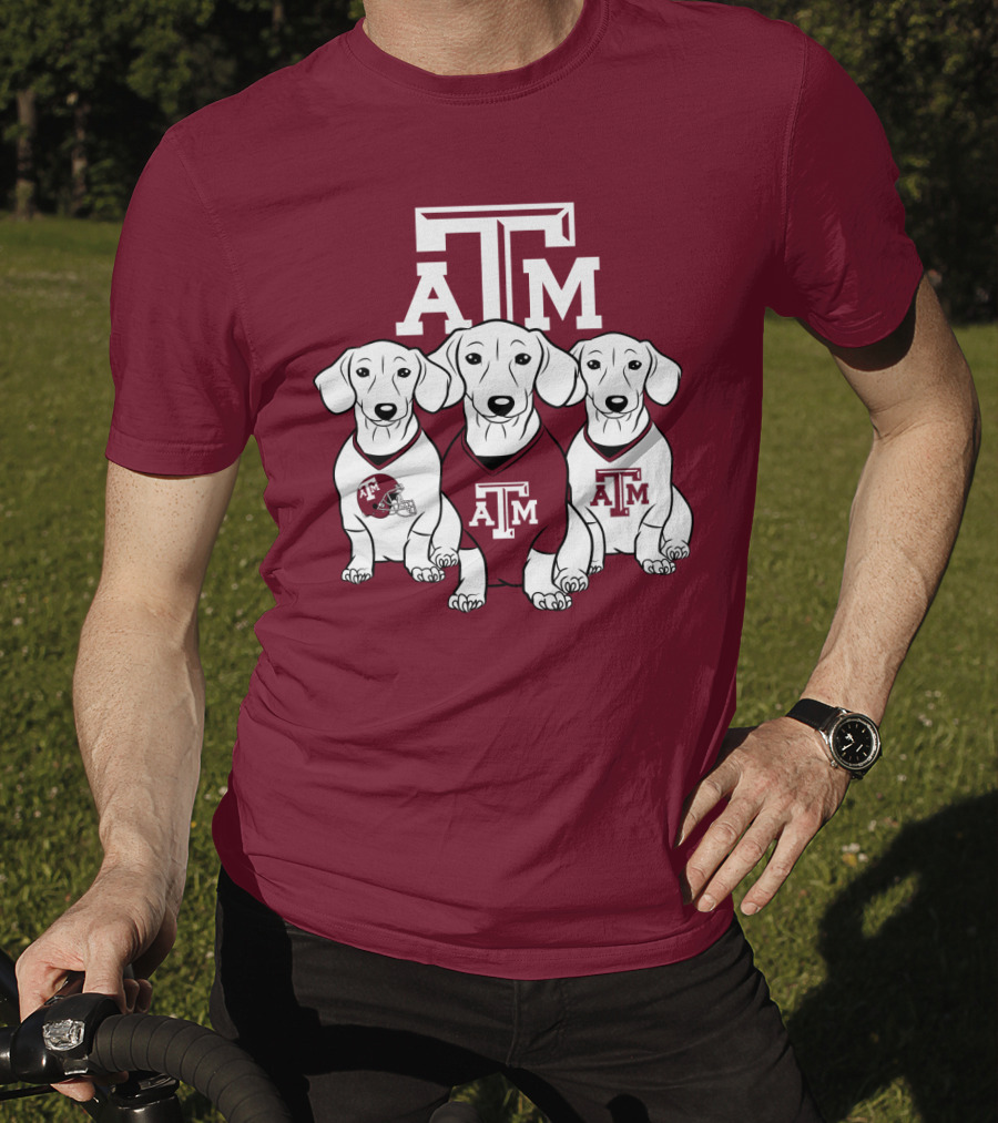 Texas A&M Dog Trio T-Shirt