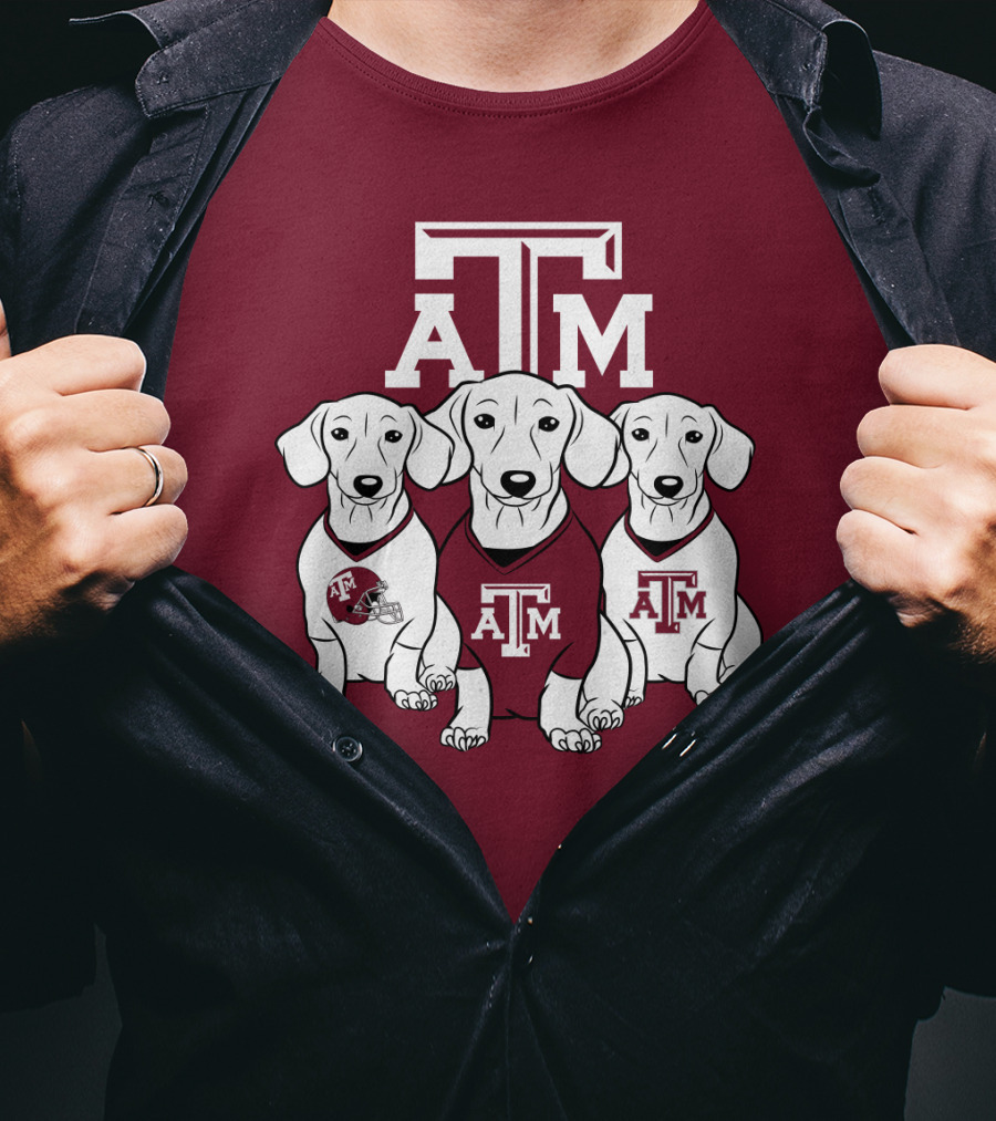 Texas A&M Dog Trio T-Shirt