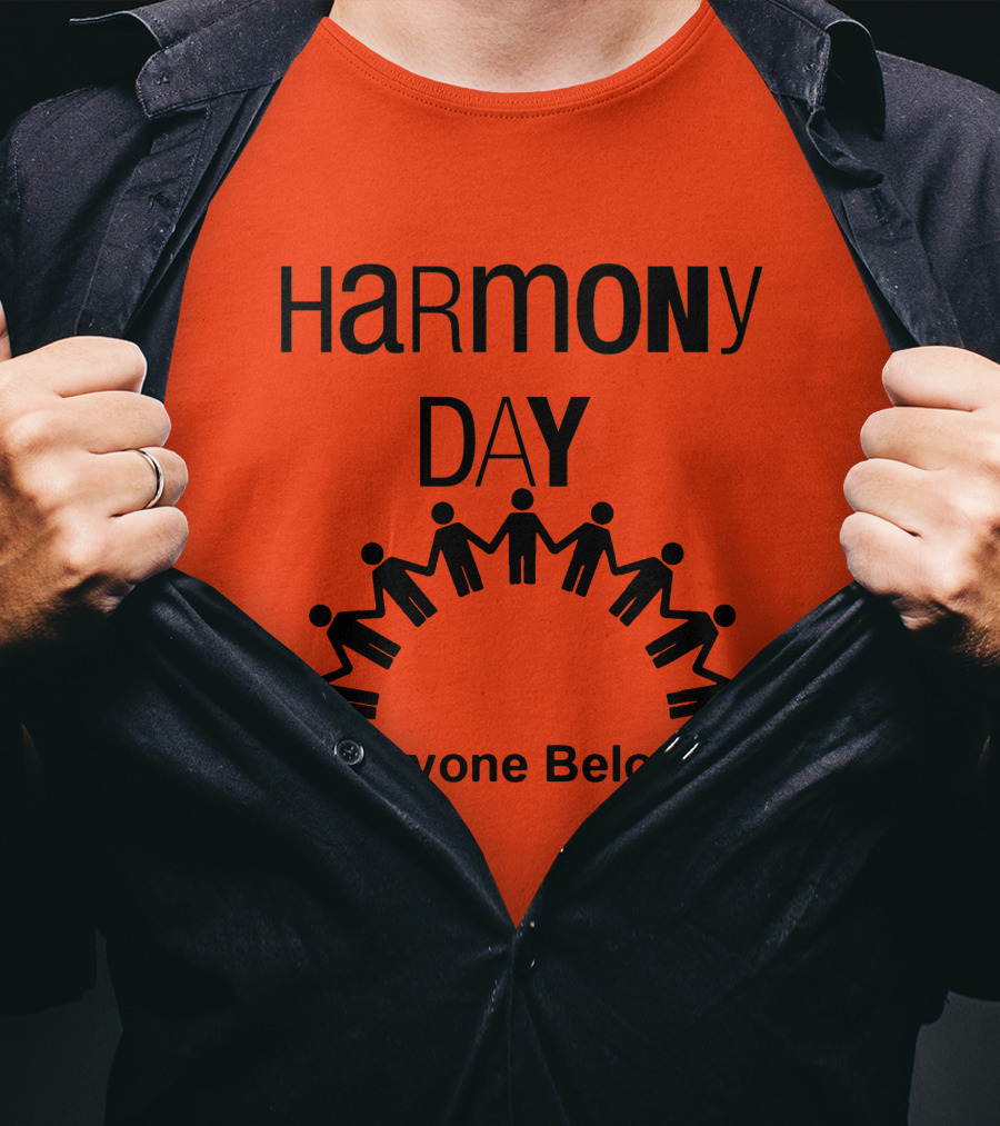 Harmony Day 21 March Everyone Belongs T-Shirt